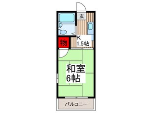 ベルテ所沢の物件間取画像